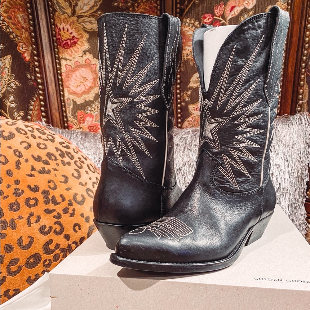 Golden goose wish star boots